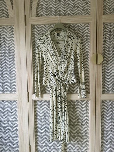 Issa wrap midi dress - dress,