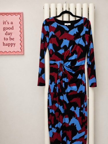 Issa london horse print ruched - issa,